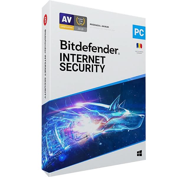 Antivirus BITDEFENDER Internet Security, 1 an, 1 PC, Retail WALTI