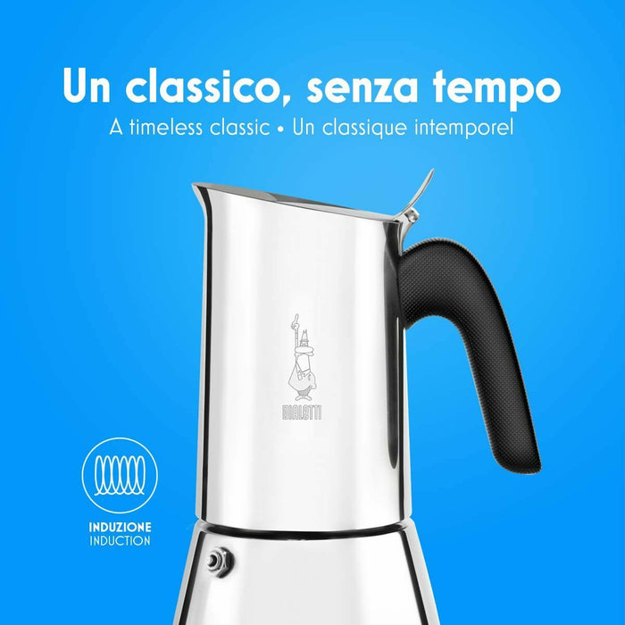 Cafetieră Italiană Bialetti NEW VENUS Argintiu Metal Oțel inoxidabil - WALTI WALTI