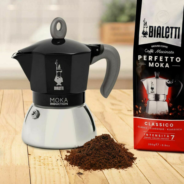 Cafetieră Italiană Bialetti 0006934/NP Negru Aluminiu - WALTI WALTI