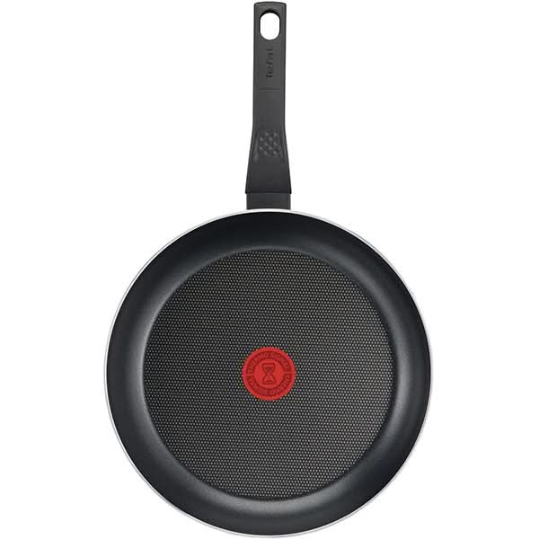 Tigaie TEFAL Simply Clean B5670453, 24cm, aluminiu, Thermo Signal, negru - WALTI WALTI