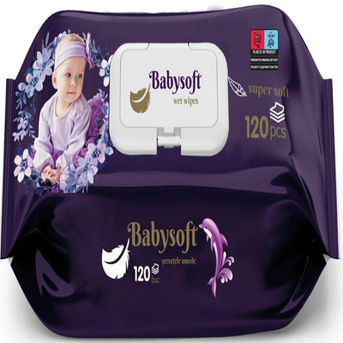 BABYSOFT 120 Servetele Umede Copii - WALTI WALTI