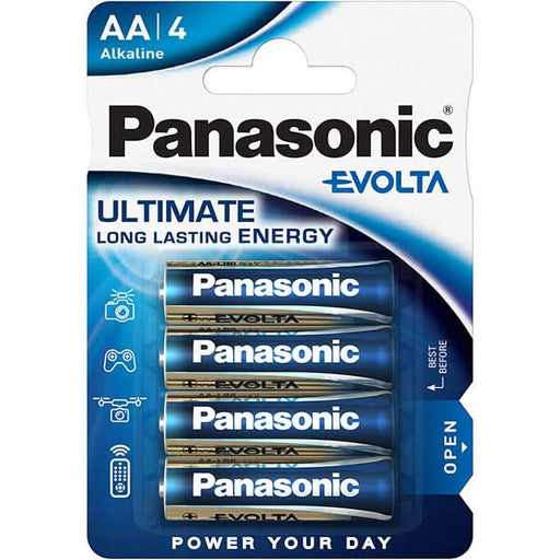 Baterii PANASONIC Evolta Alkaline LR6/AA, 4 bucati - WALTI WALTI