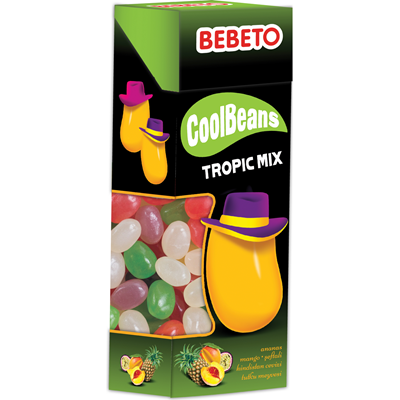BEBETO Beans Tropic Mix 30 g - WALTI WALTI