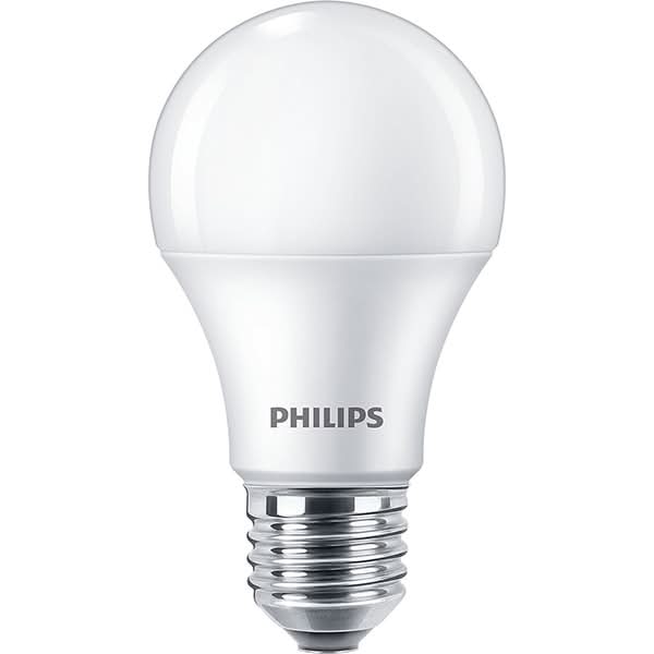 Set 4 becuri LED PHILIPS 8718699694968, E27, 10W, 1055lm, lumina rece WALTI