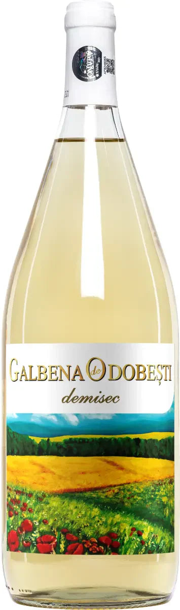 BECIUL DOMNESC GALBENA ODOBESTI Vin Alb Demisec SGR 0,75 L - WALTI WALTI