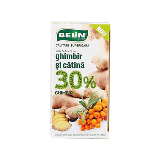 BELIN Ceai Fructe cu Ghimbir si Catina 40 g - WALTI WALTI