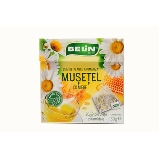 BELIN Ceai Musetel cu Miere 30 g - WALTI WALTI