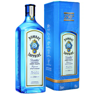 BOMBAY SAPHIRE London Dry Gin 40% SGR 0,7 L - WALTI WALTI