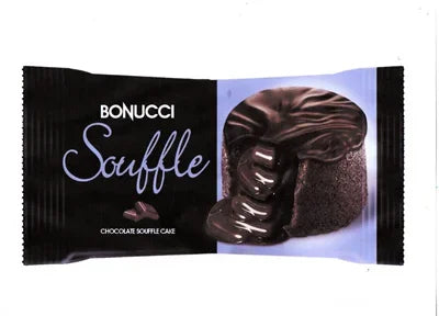 BONUCCI SOUFFLE Prajitura de Cacao cu Glazura si Crema de Cacao 50 g - WALTI WALTI