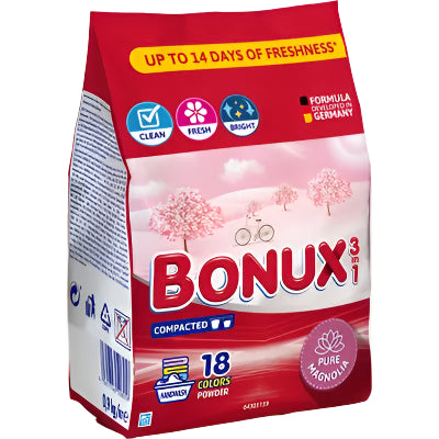 BONUX Pure Magnolia Detergent Rufe Manual 0,9 Kg - WALTI WALTI