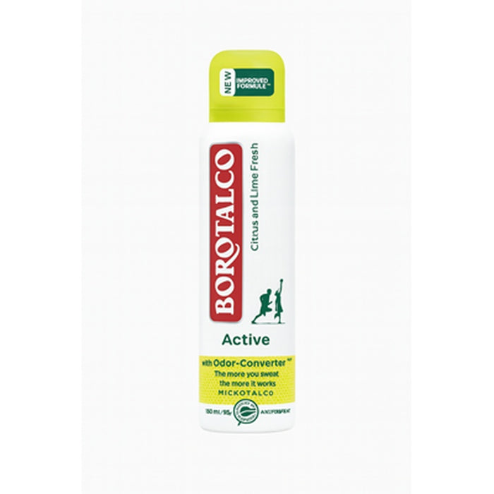 BOROTALCO Deodorant Spray Active Citrus & Lime 150 ml WALTI