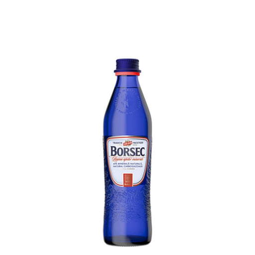 BORSEC Apa Minerala Carbogazoasa Sticla SGR 0,33 L - WALTI WALTI