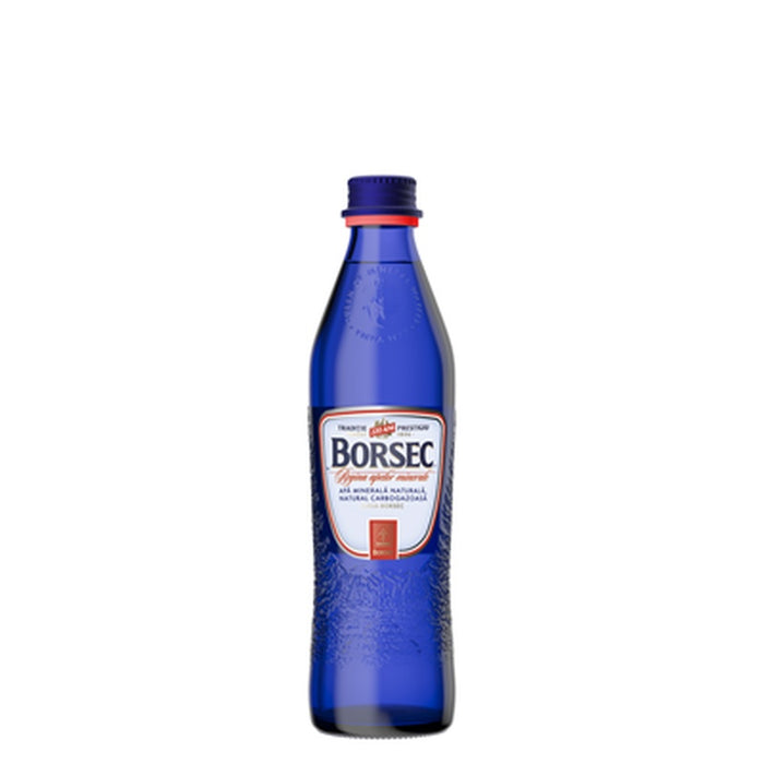 BORSEC Apa Minerala Carbogazoasa Sticla SGR 0,33 L - WALTI WALTI