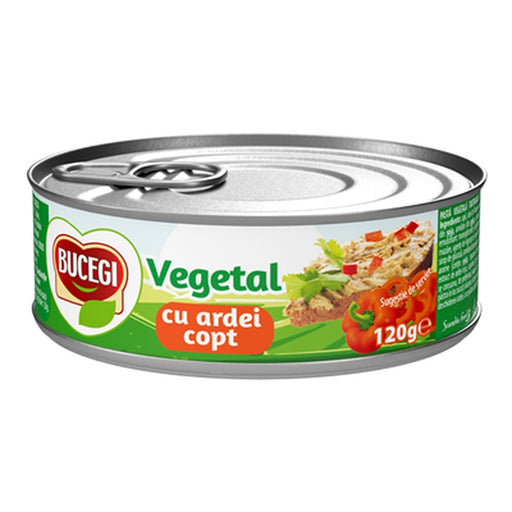 BUCEGI Pasta Vegetala cu Ardei Copt 120 g - WALTI WALTI