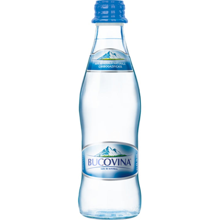 BUCOVINA Apa Minerala Carbogazoasa SGR 0,33 L - WALTI WALTI