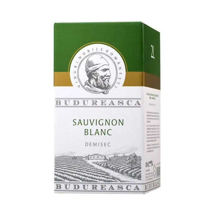 BUDUREASCA Sauvignon Blanc Demisec 2 L - WALTI WALTI