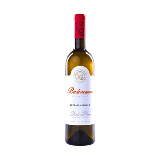 BUDUREASCA Feteasca Regala Clasic Vin Alb Demisec SGR 0,75 L - WALTI WALTI