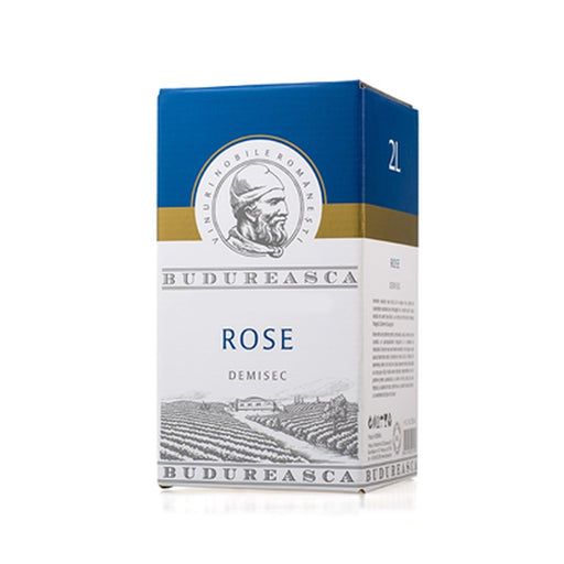 BUDUREASCA Rose Demisec 2 L - WALTI WALTI