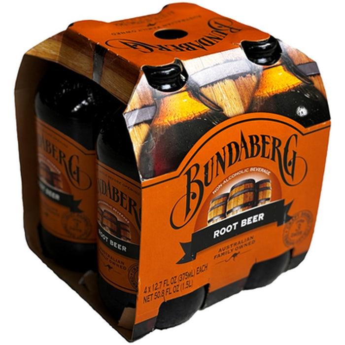 BUNDABERG Bautura Carbogazoasa Root Beer SGR 4 x 375 ml - WALTI WALTI