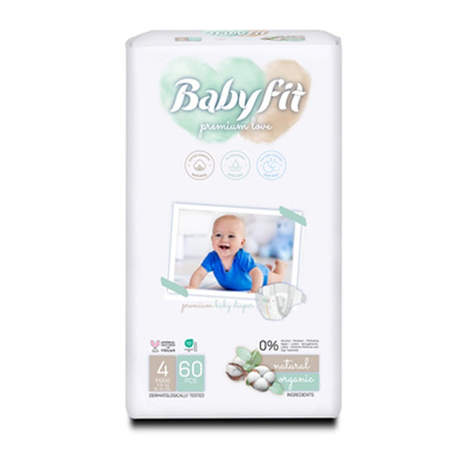 Baby fit Scutece Maxi 60 Bucati Numarul 4 - WALTI WALTI