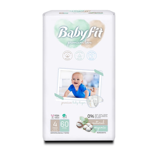 Baby fit Scutece Maxi 60 Bucati Numarul 4 - WALTI WALTI