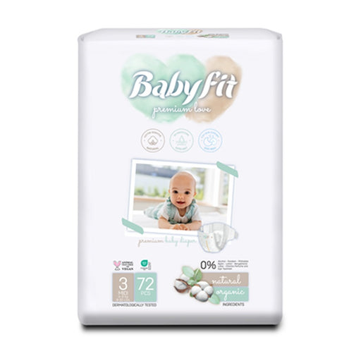 Baby fit Scutece Midi 72 Bucati Numarul 3 - WALTI WALTI