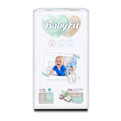 Baby fit Scutece Maxi 60 Bucati Numarul 4 - WALTI WALTI