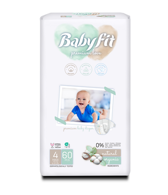Baby fit Scutece Maxi 60 Bucati Numarul 4 - WALTI WALTI