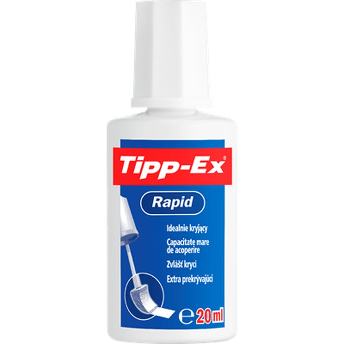 BiC Tipp-Ex Corector Tipp-Ex Rapid 20 ml - WALTI WALTI