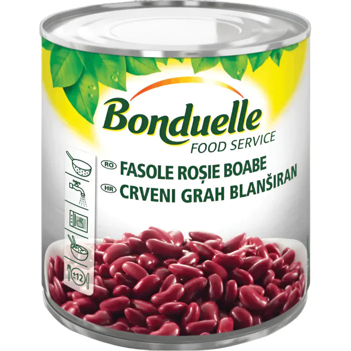 Bonduelle FOOD SERVICE Fasole Rosie 2,65 Kg - WALTI WALTI