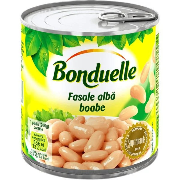 Bonduelle Fasole Alba Boabe 800 g - WALTI WALTI