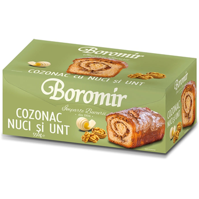 Boromir Cozonac Nuci si Unt 550 g WALTI
