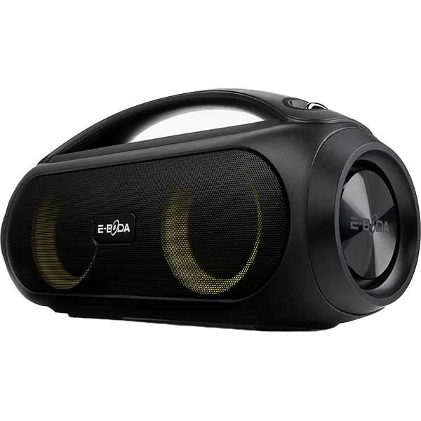 Boxa portabila E-BODA The Vibe 410, Bluetooth, USB, Radio FM, IPX5, negru - WALTI WALTI