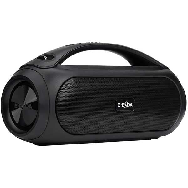 Boxa portabila E-BODA The Vibe 410, Bluetooth, USB, Radio FM, IPX5, negru - WALTI WALTI