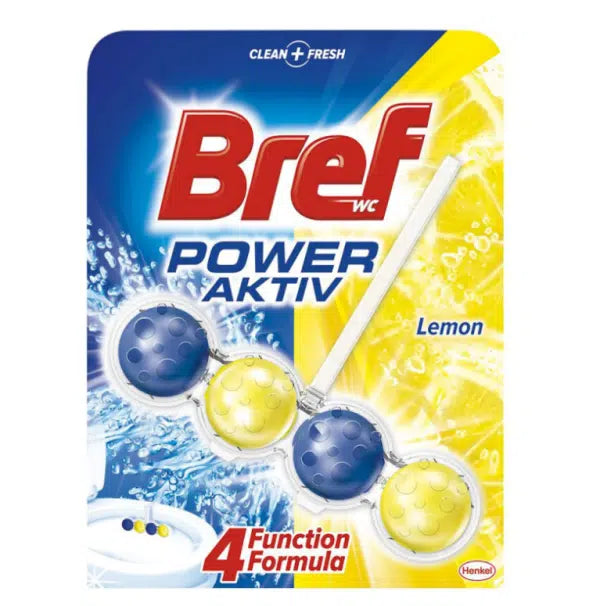 Bref Power Aktiv Odorizant Toaleta Lemon 50 g - WALTI WALTI