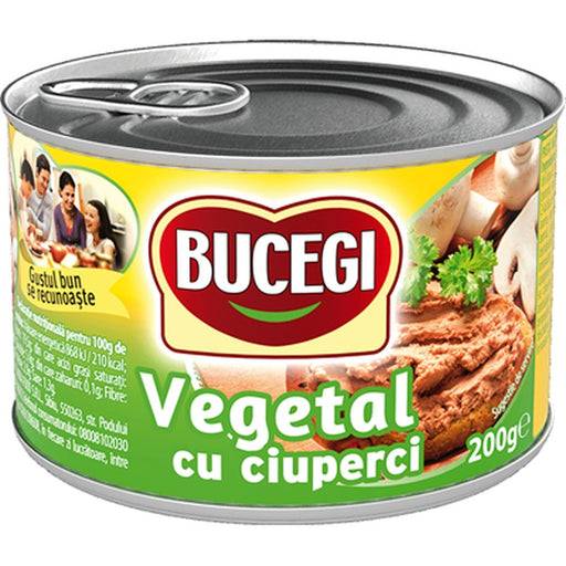 Bucegi Vegetal Ciuperci  200g - WALTI WALTI
