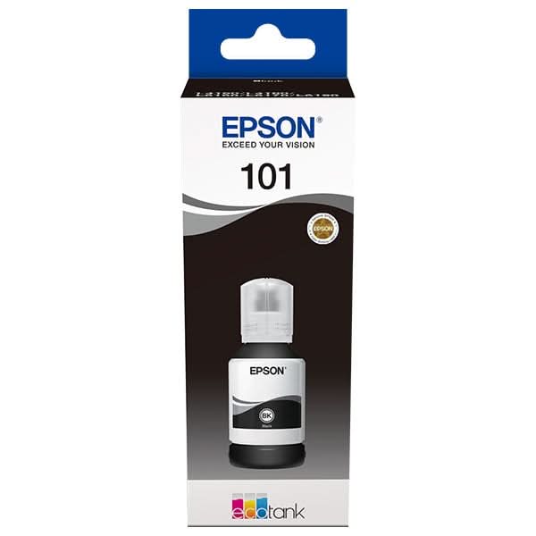 Cerneala originala EPSON 101 EcoTank/ITS C13T03V14A, negru WALTI