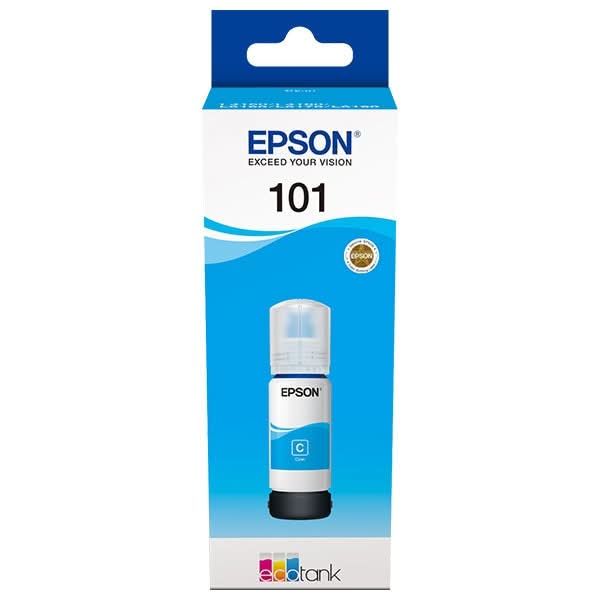Cerneala originala EPSON 101 EcoTank/ITS C13T03V24A, cyan WALTI
