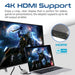 Adaptor USB-C la HDMI PROMATE MediaLink-H2, gri - WALTI WALTI