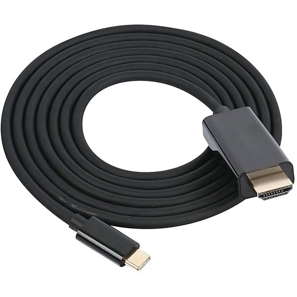 Cablu USB 3.2 Type C - HDMI MYRIA MY8745, 1.8m, negru WALTI