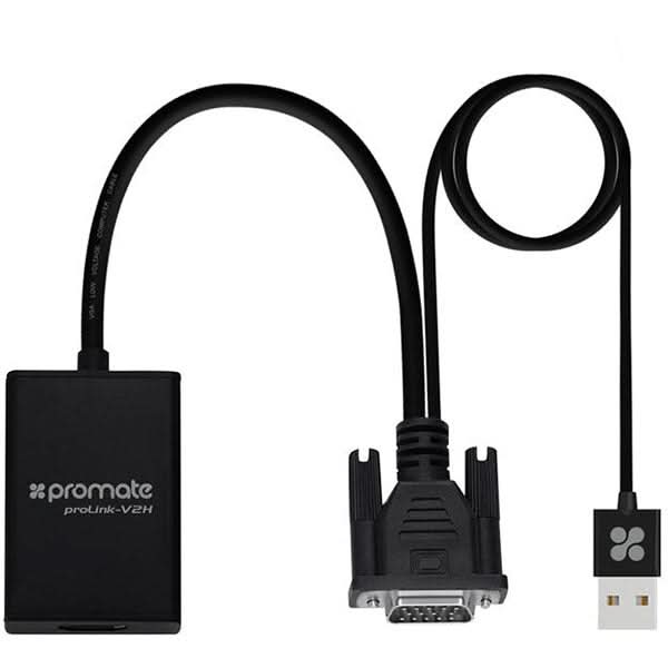Adaptor VGA-HDMI PROMATE proLink-V2H, negru WALTI