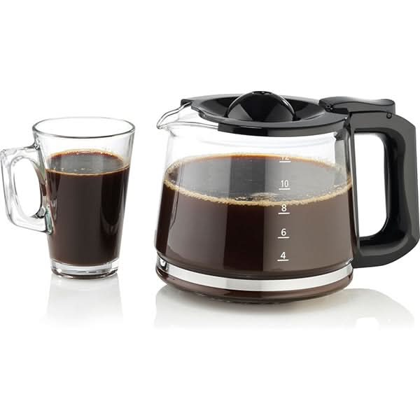 Cafetiera GORENJE CM15BK, 1.5l, 1000W, 10 cesti, negru-argintiu WALTI