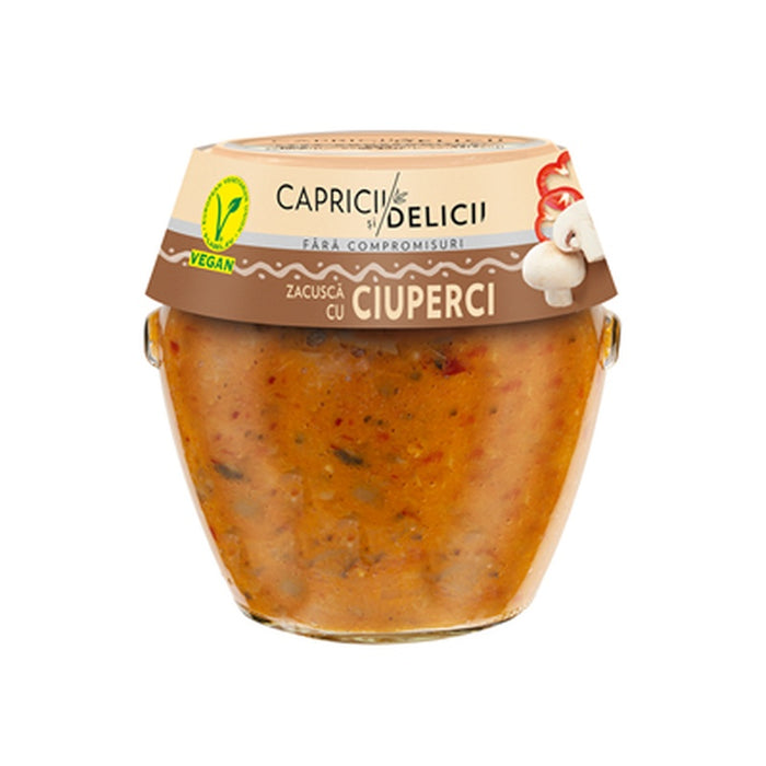CAPRICII si DELICII Zacusca Ciuperci 550 g - WALTI WALTI