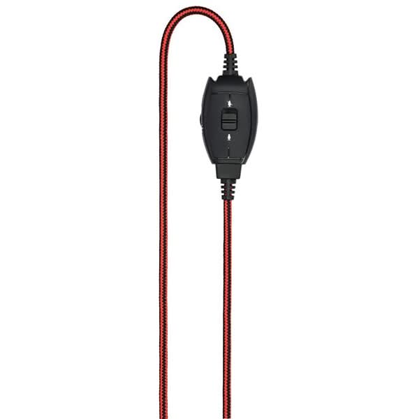 Casti PC HAMA PC-Office HS-USB400, USB, negru-rosu WALTI