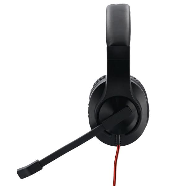 Casti PC HAMA PC-Office HS-USB400, USB, negru-rosu WALTI