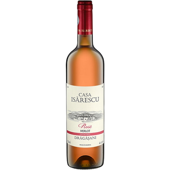 CASA ISARESCU Merlot Dragasani Vin Rose Demisec SGR 0,75 L - WALTI WALTI