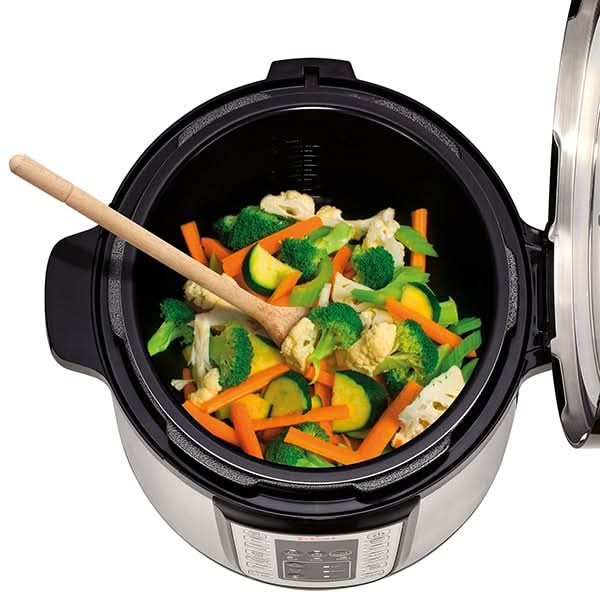 Oala sub presiune electrica TEFAL One Pot CY505E30, 5.8l, 1200W, 25 programe, argintiu-negru - WALTI WALTI