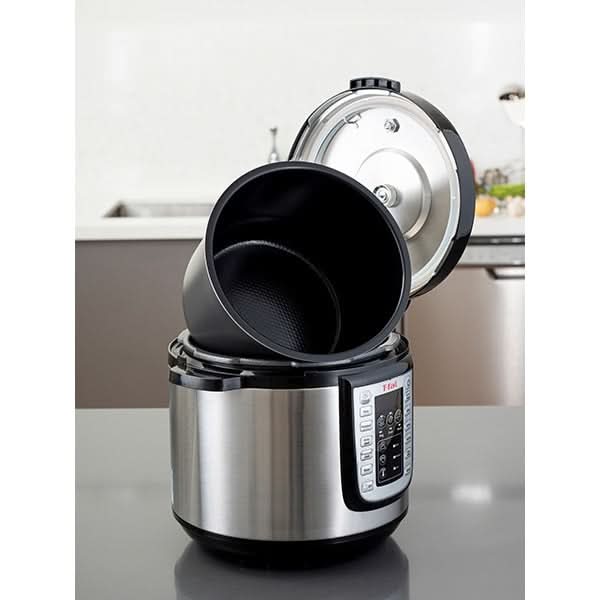 Oala sub presiune electrica TEFAL One Pot CY505E30, 5.8l, 1200W, 25 programe, argintiu-negru - WALTI WALTI