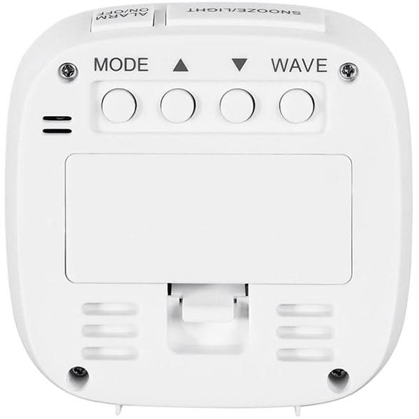 Ceas cu alarma HAMA RC 45, DCF radio, alb WALTI