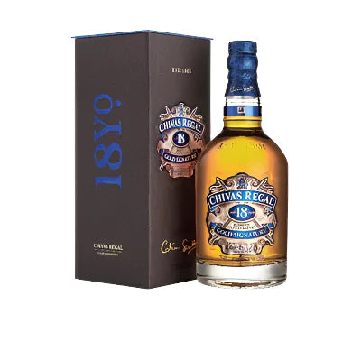 CHIVAS Regal 18YO Whisky 40% SGR 0,7 L - WALTI WALTI